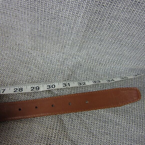 Courtenay Belt Womens Medium Brown Genuine Leather Medallion Vintage Western - Picture 13 of 15